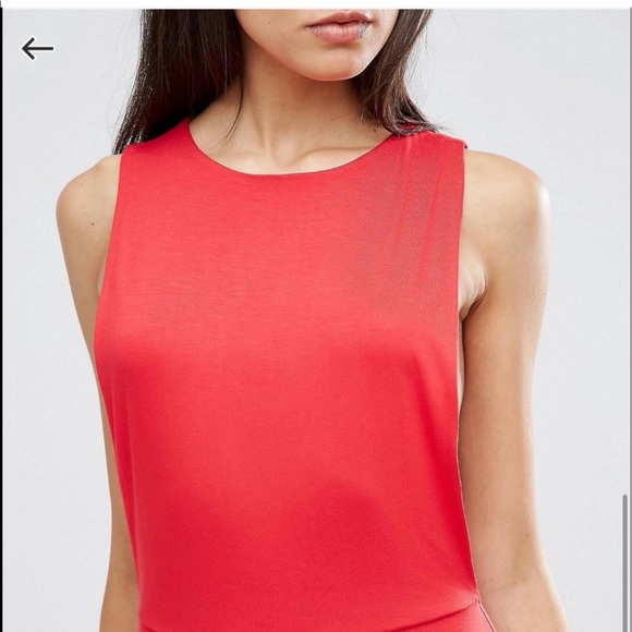 *NWT* ASOS Side Cut Out Maxi Dress size 10 Tall - Picture 4 of 9